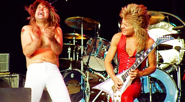 Ozzy Osbourne and Randy Rhoads