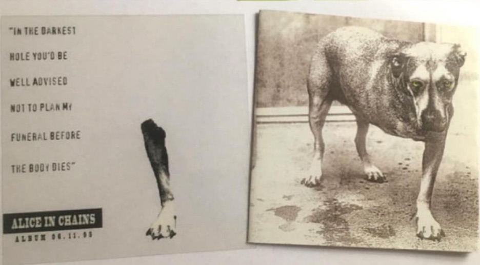 Alice In Chains' Self-Titled Album Alternate CD Cover – Nehi